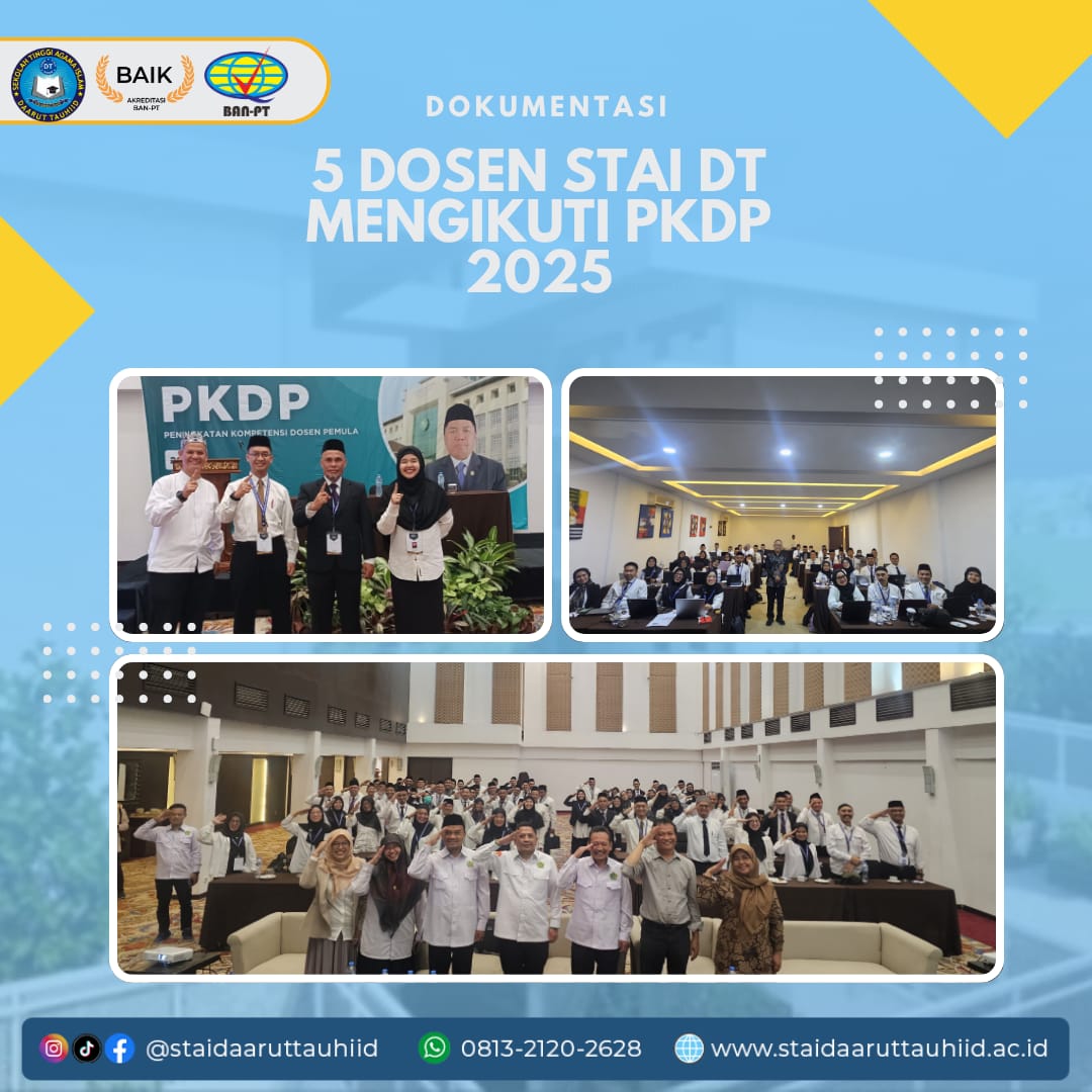 5 Dosen STAI Daarut Tauhiid Mengikuti Program Peningkatan Kompetensi Dosen Pemula (PKDP) Tahun 2025