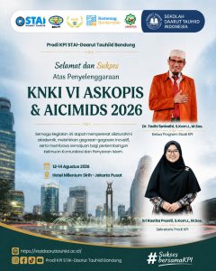 PRODI KPI STAI DAARUT TAUHIID BANDUNG BERKONTRIBUSI DALAM KNKI VI DAN AICIMIDS 2026 DI JAKARTA